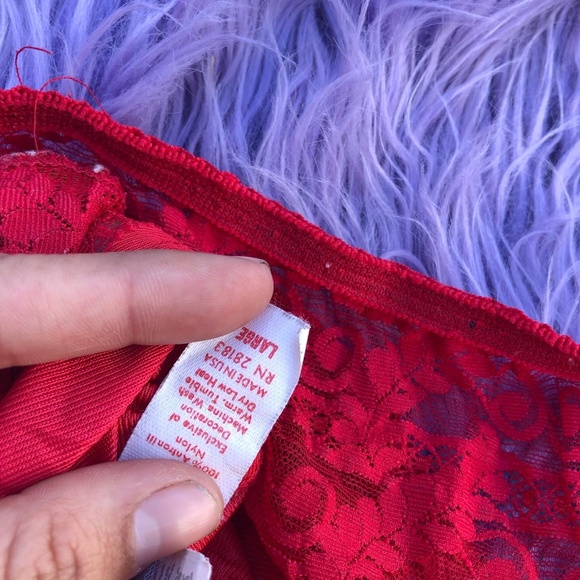 Vintage lace slip size LARGE - Picture 3 of 7